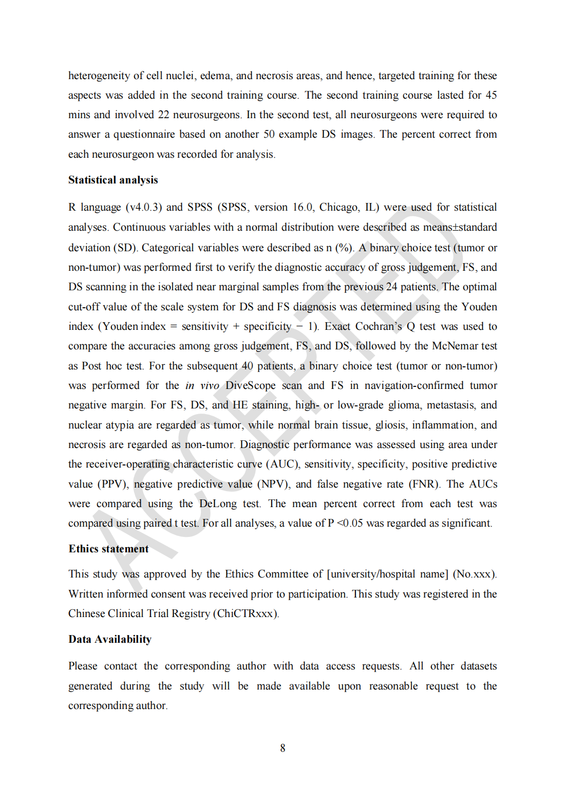 Roving histological imaging for navigation-confirmed glioma negative margin by handheld endomicroscopy: a parallel controlled study(圖8)