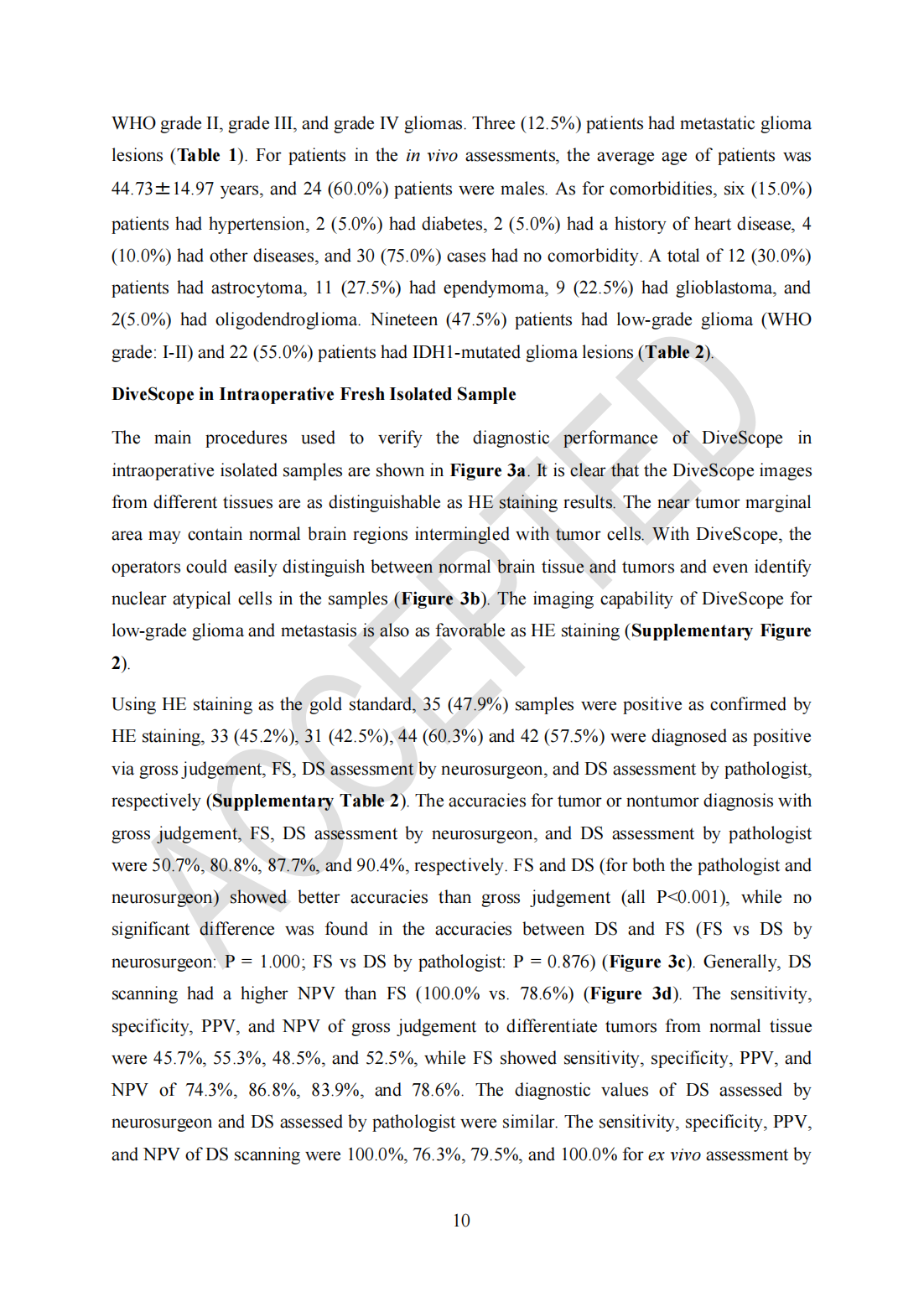 Roving histological imaging for navigation-confirmed glioma negative margin by handheld endomicroscopy: a parallel controlled study(圖10)